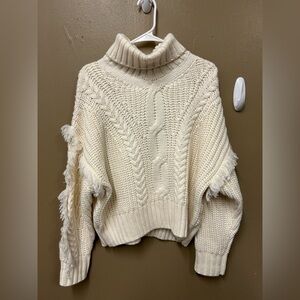 NWT Bohme Ivory Sweater